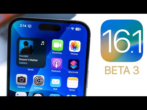 iOS 16.1 Beta 3 Released - What's New?