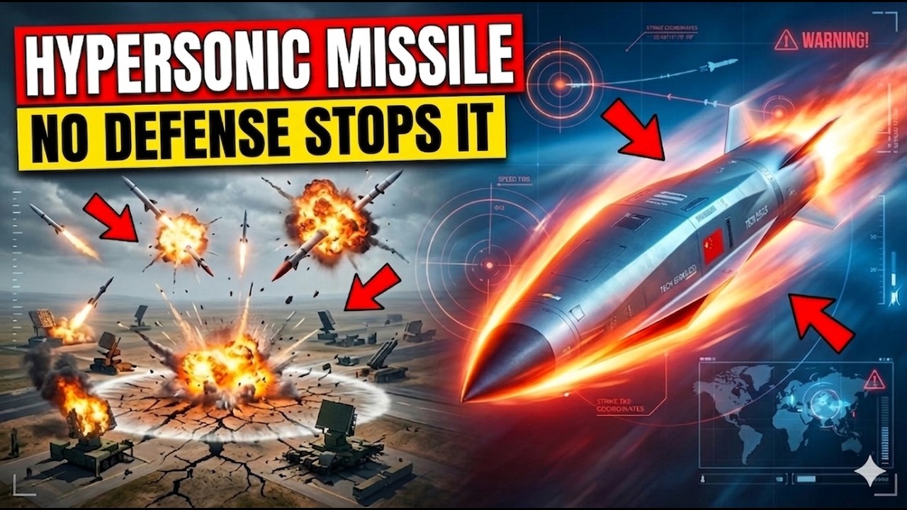 CHINA'S HYPERSONIC MISSILE That No Defense System Can Stop | Game-Changer Weapon Explained