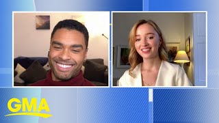 Stars of ‘Bridgerton’ on hit new series l GMA video