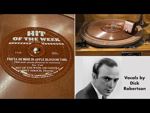Hit Of The Week Orchestra - You’ll Be Mine In Apple Blossom Time - 78 rpm - Hit Of The Week 1143.
