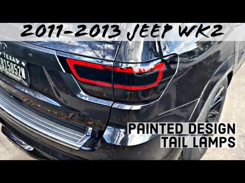 2011-2013 Jeep Grand Cherokee Tail Lamps