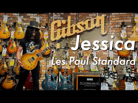 The Slash "Jessica" Les Paul Standard First Playing no talking