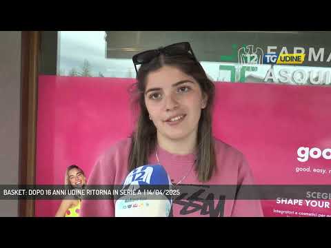 BASKET: DOPO 16 ANNI UDINE RITORNA IN SERIE A  | 14/04/2025