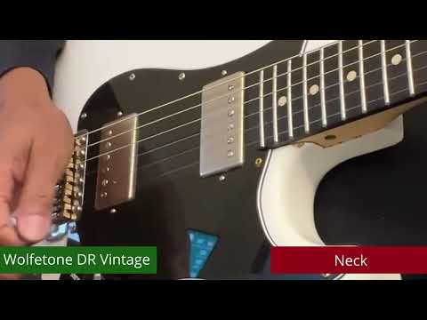 Wolfetone Dr  Vintage Pickups Demo 2 (pickup shootout)