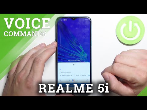 How to Use Google Assistant from Screen Lock in Realme 5i - Operate Voice Assistant from Lock Screen