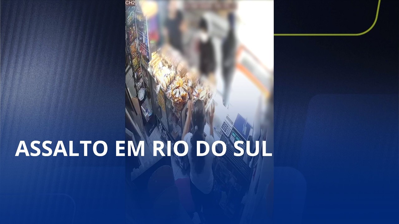 🚨 Dupla assalta mercearia e foge para área de mata em Rio do Sul