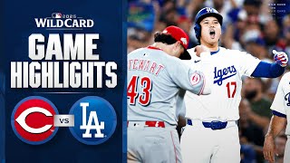 Reds vs. Dodgers NL Wild Card Game 2 Highlights (10/1/25) | MLB Highlights