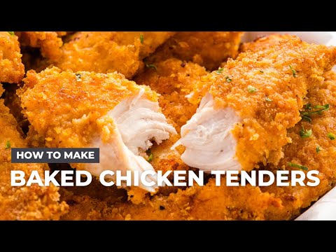 How to Make Baked Chicken Tenders