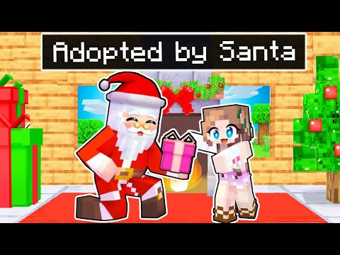 Shocking: Moira adopted by Santa in Minecraft!