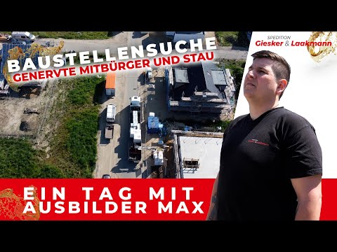 Searching for construction sites, annoyed citizens and traffic jams - A day with instructor Max