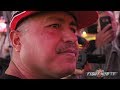 "WILL YOU THROW THE TOWEL IN FOR MIKEY VS SPENCE" ROBERT GARCIA FIRES BACK TO REPORTER