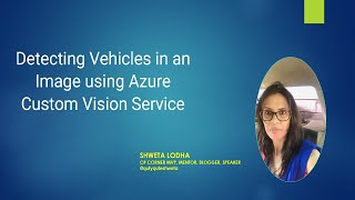 Detecting Vehicles in an Image using Azure Custom Vision Service