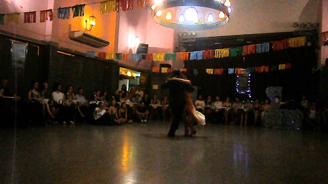 Betsabet Flores y Jonathan Spitel en El Motivo Tango, 27/01/14