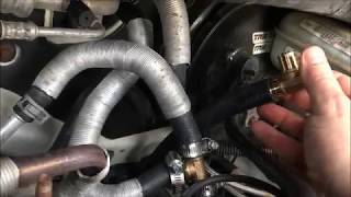 Heater Hose  Fix Town & Country, Dodge Caravan, Vw Routan Van Heater Hose Leak Repair Fixed