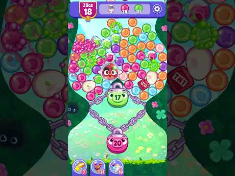 Angry Birds Dream Blast Level 228 no booster [Gameplay] optimized for smartphones [Rovio]