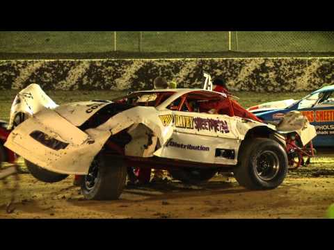 HUGE SUPER SEDAN CRASH