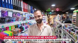 Çanakkale’de bir öğrencinin okula başlama maliyeti belli oldu