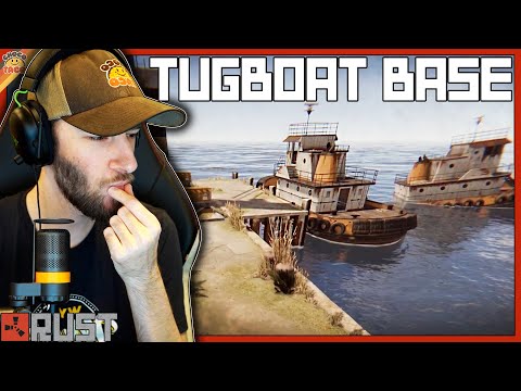 Let's Try a Tugboat Base ft. Quest & Reid - chocoTaco RUST Gameplay New Wipe