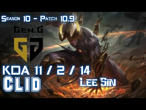 Gen Clid LEE SIN vs UDYR Jungle - Patch 10.9 KR Ranked