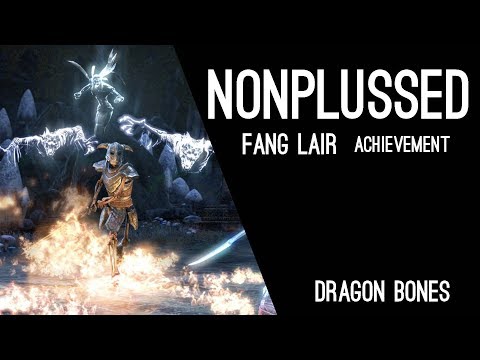 Nonplussed Fang Lair Achievement - Dragon Bones DLC ESO