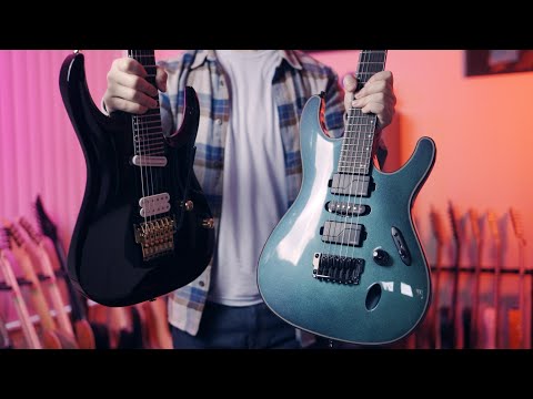 Ibanez S vs RGA Body Shape Arched Top Guitar Discussion and Review | RGA622XH vs S671ALB