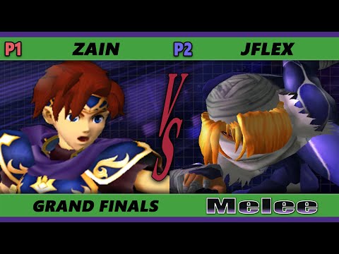 S@X 407 Online Grand Finals - Zain (Roy) Vs. Jflex [L] (Sheik) Smash Melee - SSBM