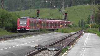 preview picture of video 'Bahnhof Kochel am See 07.06.2013'