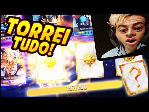 QUE ANIMAÇÃO LINDA! Summon Lune de Balron! Atirando Tudo! Saint Seiya Awakening