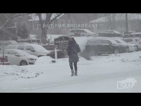 01-03-2023 Minneapolis, MN  - Heavy Snow