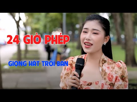 24 Giờ Phép - Em Gái Hát Bolero Đường Phố Cực Phiêu Càng Nghe Càng Thấy Mê Say Lạ Lùng - Mộc Anh