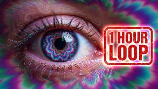 ⚠️ WARNING ⚠️ 1 HOUR Extreme Hypnosis [4K] - Optical Illusion Hallucination! 😵