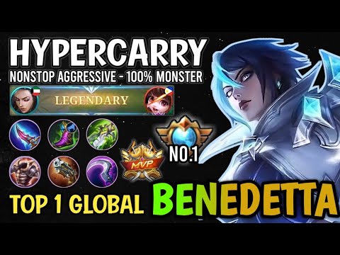 Benedetta Best Build 2022 || Top 1 Global Benedetta Gameplay Build - Mobile Legends