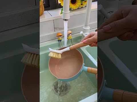 Long-Handled Brush Kitchen Sink and Stove Multi-Purpose Cleaning Brush