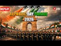 REPLAY 26 Jan 2026 Republic Day Parade Indian Army Indian Air Force Indian Navy