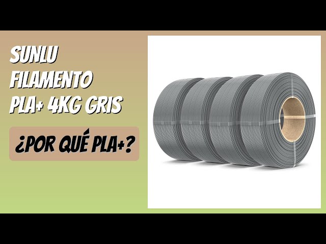 Vídeo relacionado con SUNLU Recarga de Filamento PLA+2.0 4kg, Filamento PLA+ de alta resistencia, sin bobina, de 1,75 mm, Compatible con Impresoras 3D Bambu Lab, 1kg/Bobina, Marrón Café+Verde Oliva+Magenta+Amarillo Vivo