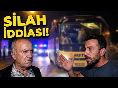 Otobüs değişiminde şoförlerinin tartışması Bartın polisini alarma geçirdi