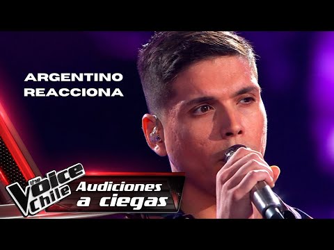 The Voice Chile "Tito Rey Te recuerdo Amanda" - Argentino Reacciona