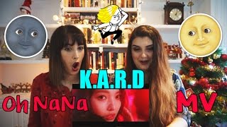 K.A.R.D - Oh NaNa (Hidden. HUR YOUNG JI(허영지)) MV REACTION ~Andie & Carlie~