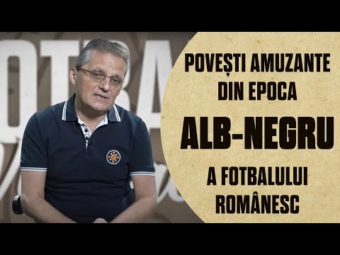 VINTAGE FOOTBALL with Alin Buzărin - Funny stories from the black and white era of Romanian football