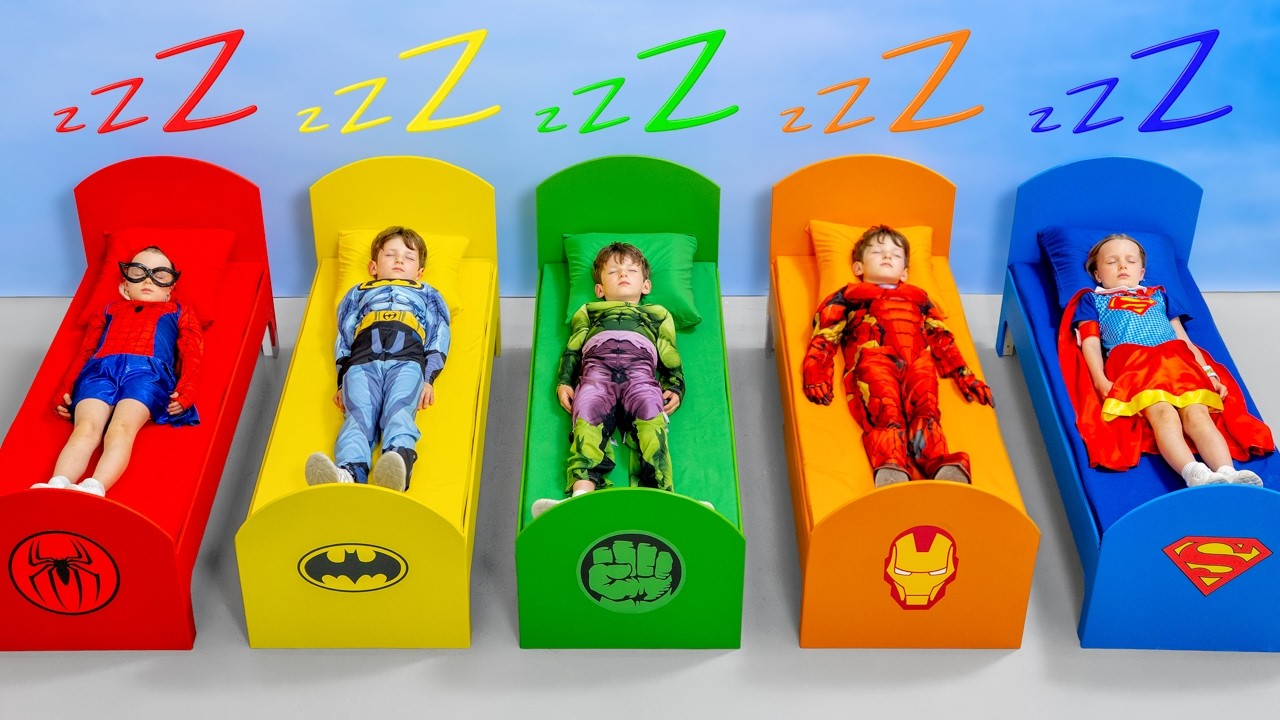 Can the Kindergarten Teacher Get the Little Superheroes to Sleep?