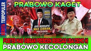 Download lagu PRABOWO KAGET...!! POSTER MAS GIBRAN PRESIDEN BEREDAR USAI DEMO HI, PRABOWO KECOLONGAN! mp3