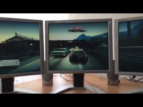AMD Eyefinity, 3 monitors