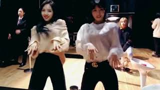Twice dancing to momoland boom boom compilation
