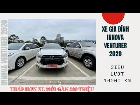 Toyota Innova Venturer 2020 | Màu trắng ngọc trai Bản đặc biệt Toyota Tân Cảng | xe cũ miền nam