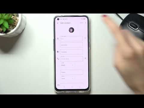 OPPO Find X3 Lite - How To Add Photos to Contacts
