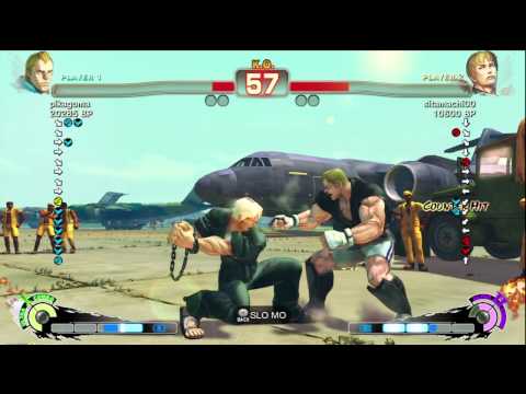 pikagoma [Abel] vs sitamachi [Cody] SSF4 Japanese Online Ranked Matches - TRUE-HD