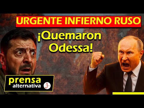 Odessa Incendiada: Putin desata caos, misiles rusos pulverizan objetivos secretos