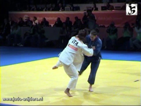 Judo Rotterdam 2008 Bravik (NED) - Forciniti (ITA) [-52kg] part 1