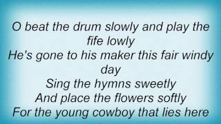Jane Siberry - Streets Of Laredo Lyrics