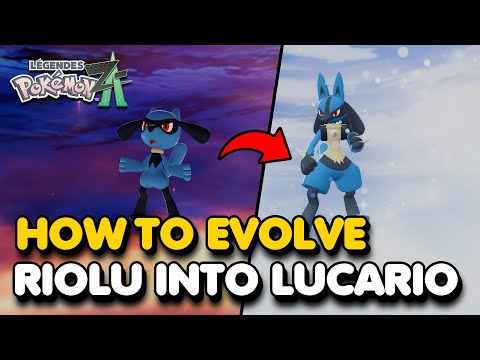 How To Evolve Riolu Into Lucario In Pokemon Legends Z-A